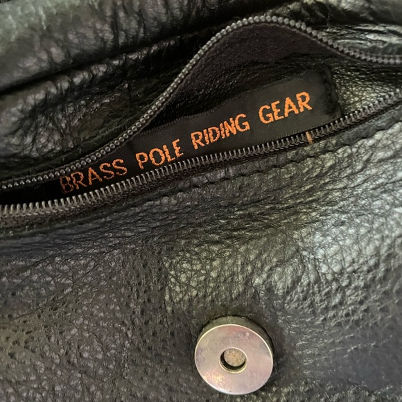 Black Fringe Leather Crossbody Bag - Picture 4 of 4